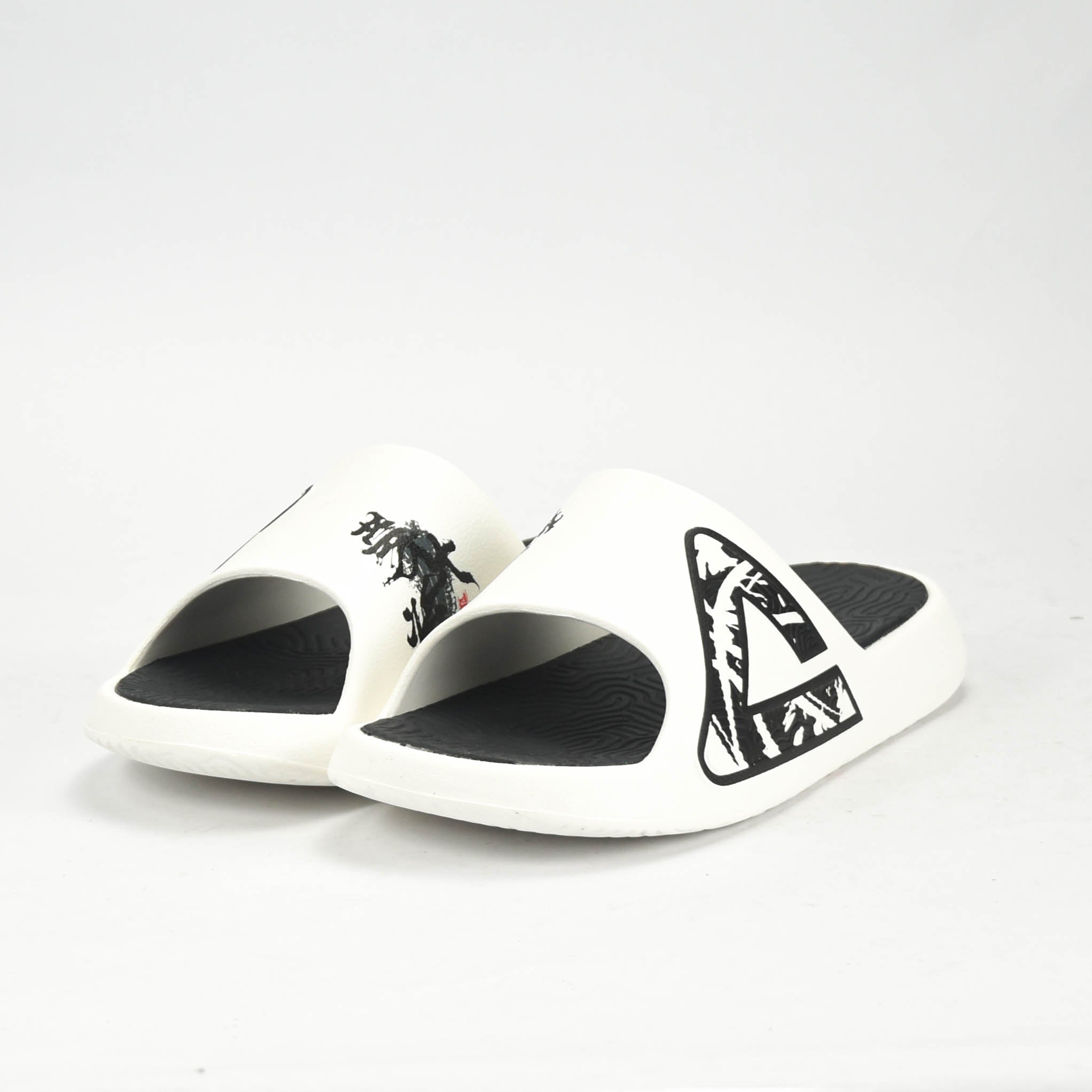 Peak Taichi Sports Slippers White/Black - ET53097L-Z498