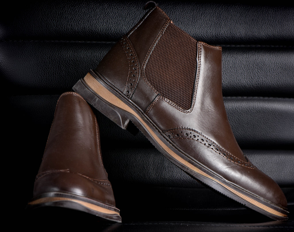 Chelsea boot marron - 1727