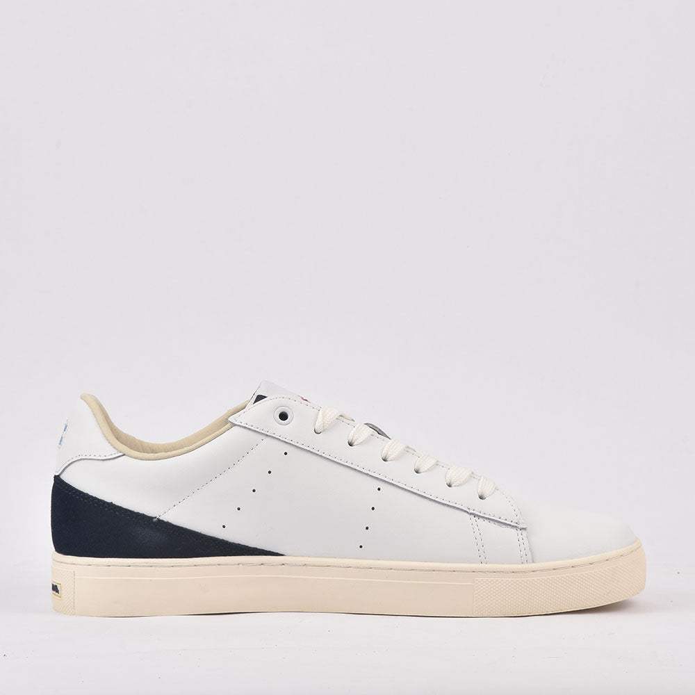 LA MARTINA SCARPA UOMO CALF - TAPE BIANCO - ROSSO - LFM222-001-4130