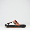 CLAQUETTE AA54M ORANGE BLACK KITO - AA54MOBLK