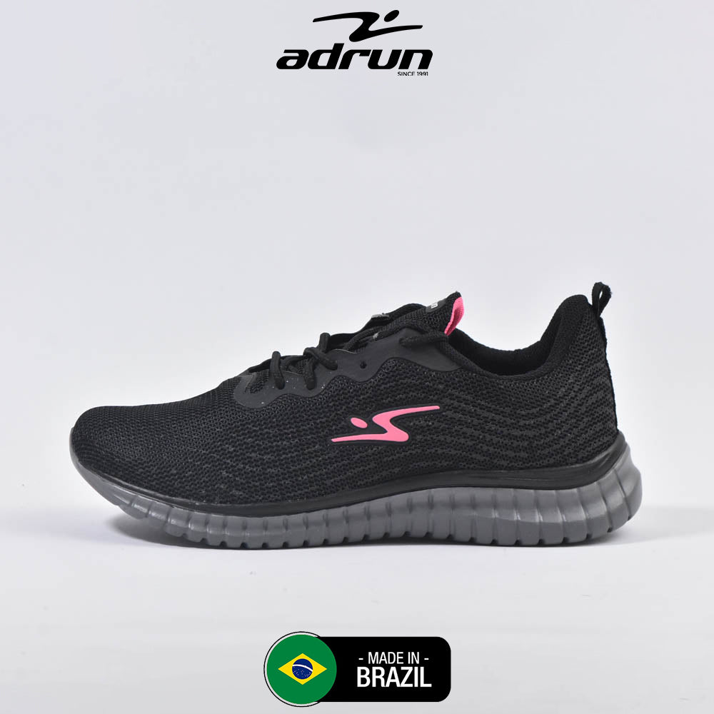 FLEX UP PRETO/GRAFITE/ROSA CHOQUE - 8625F-145