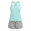 Pyjama d\'Été Femme - P-BOULEVARD-VERT04