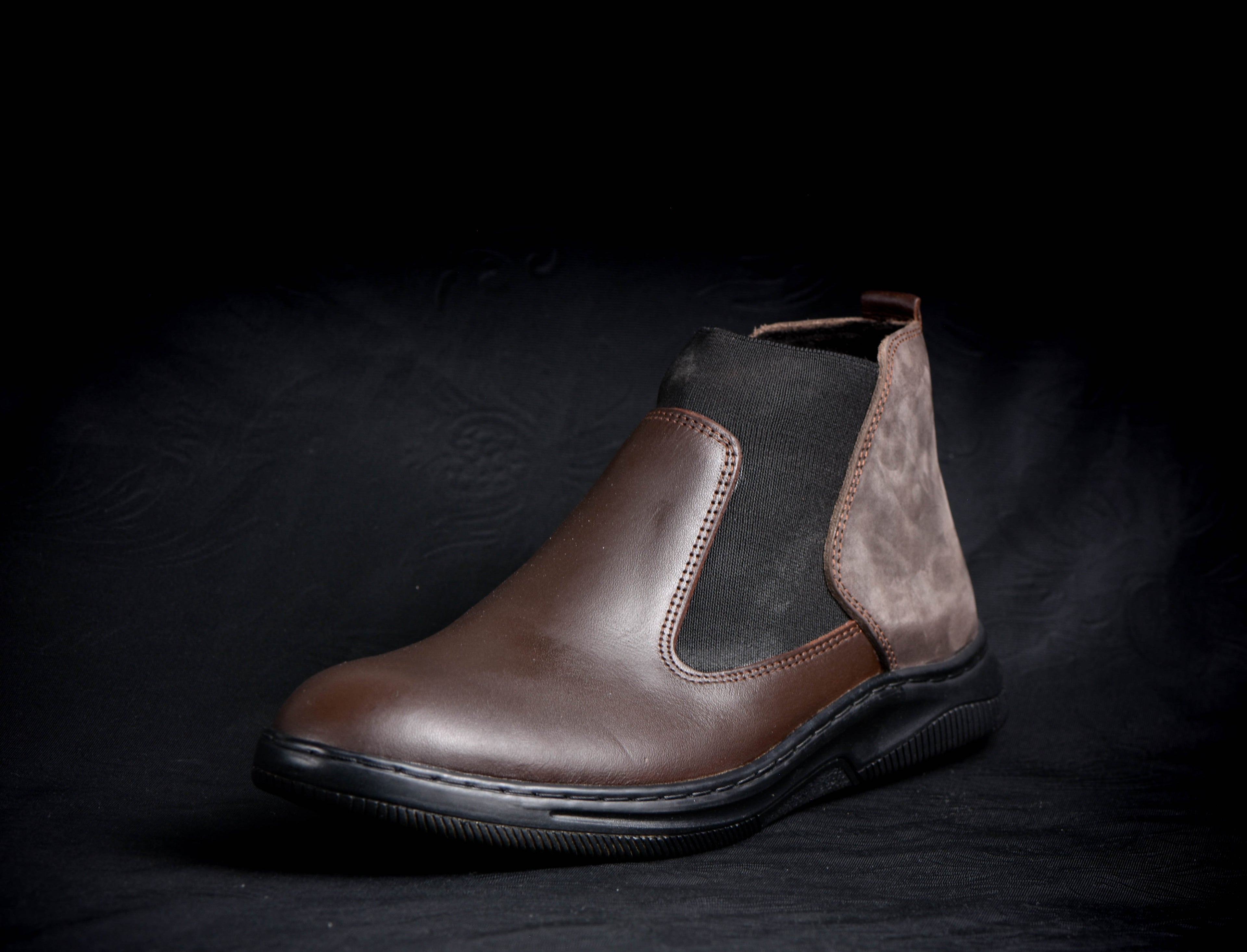Chelsea boot orthopédique noir - 1726