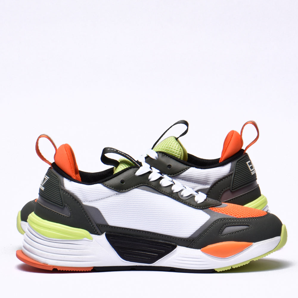 EMPORIO ARMANI SNEAKER BLK CLIV ORFL SHG OW TRAINING - XSX020-XOT47-Q492