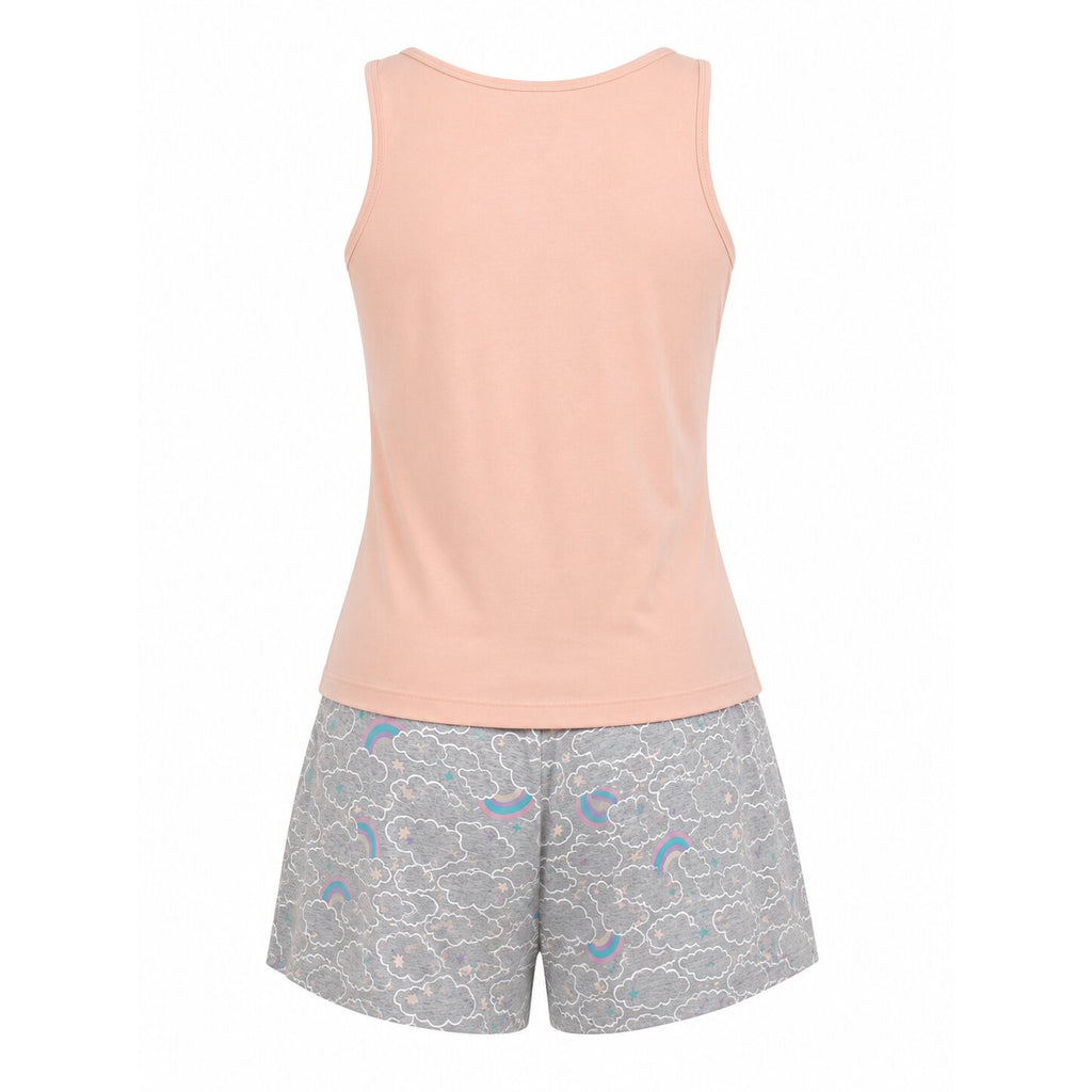 Pyjama d'Été Femme Rose - P-ROSE-C