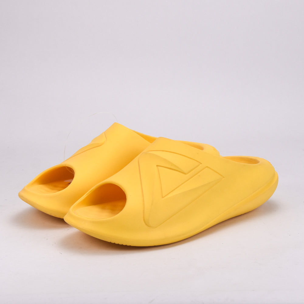 CLAQUETTE PEAK SLIPPERS CHUBBY MUSTARD YELLOW - ET-31797-L