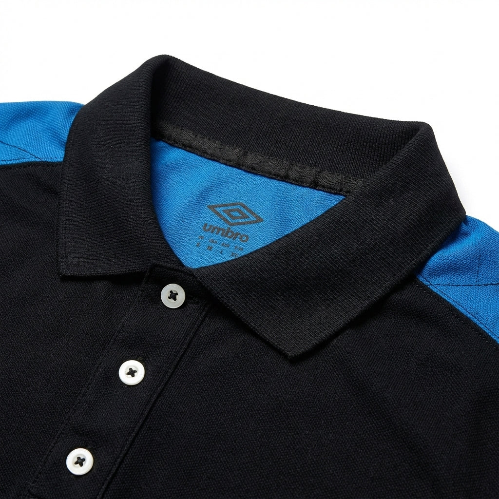 UMBRO POLOS ORIGINAL HOMME BLEU COTON - UAA241M013-028