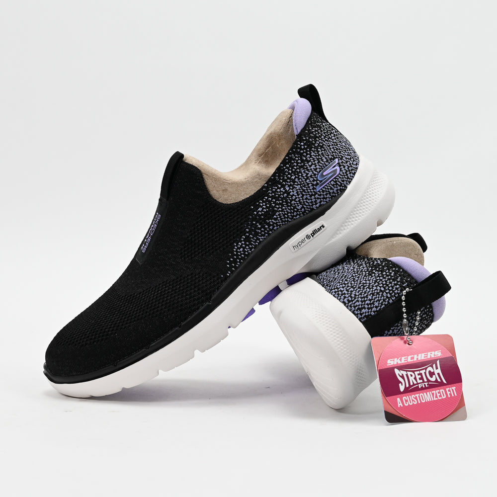 Skechers GO WALK 6 – Glimmering Walking Shoes - 124502-BKLV