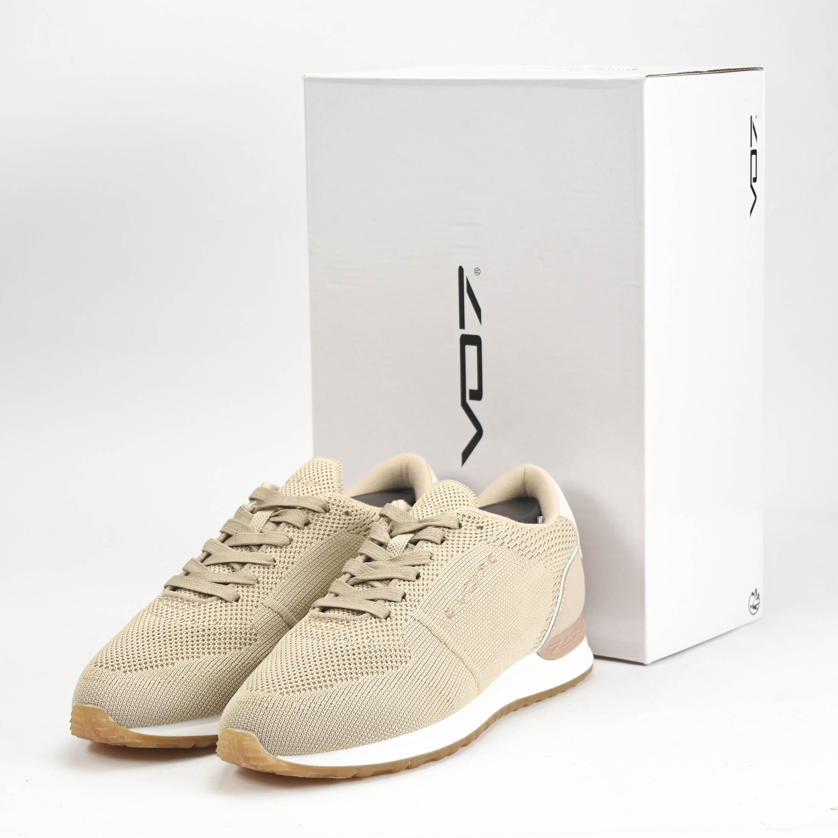 VO7 BASKET MILAN KNIT HOMME BEIGE - CH-MIL-BGE