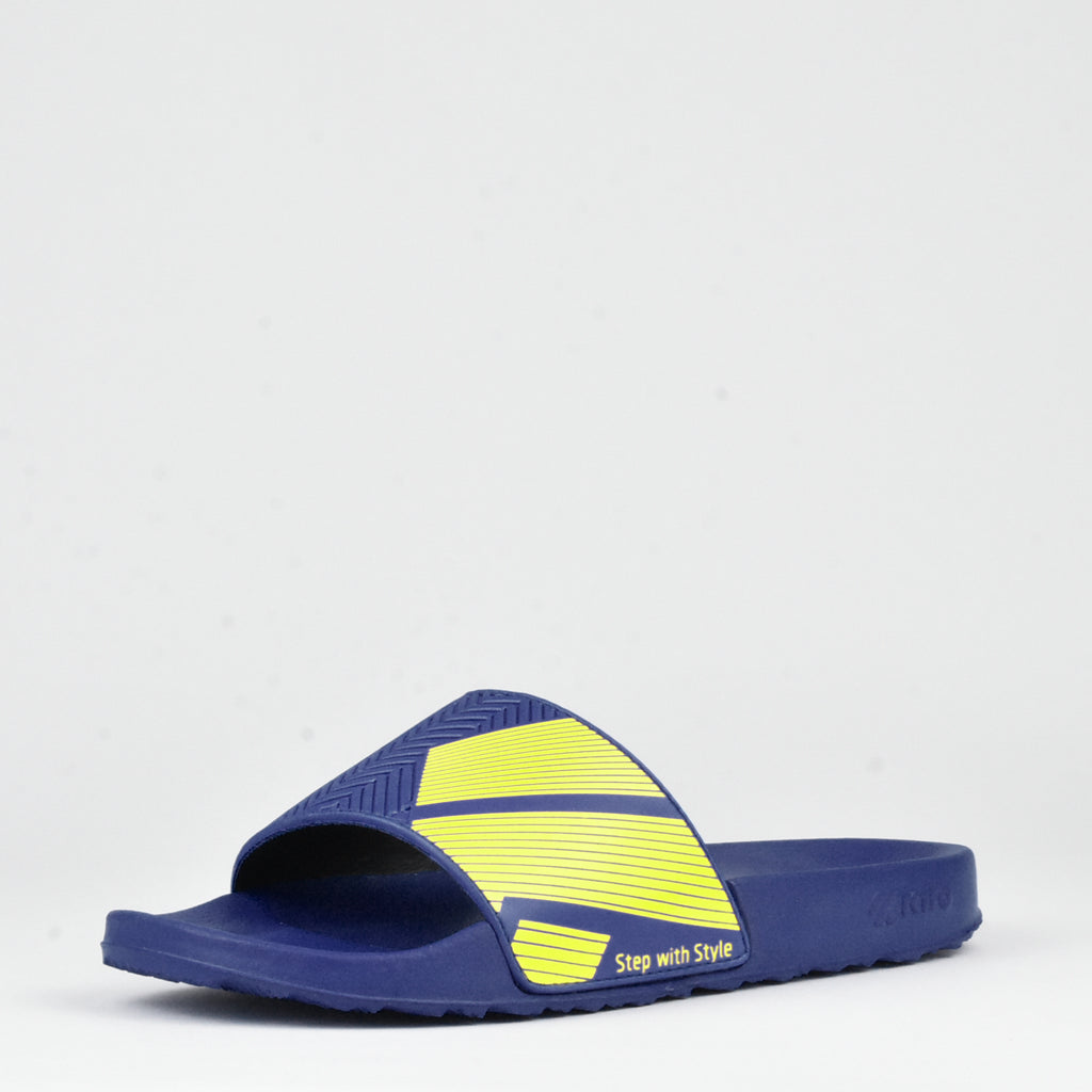 KITO CLAQUETTE AH129 NAVY BLUE - AH129MNB