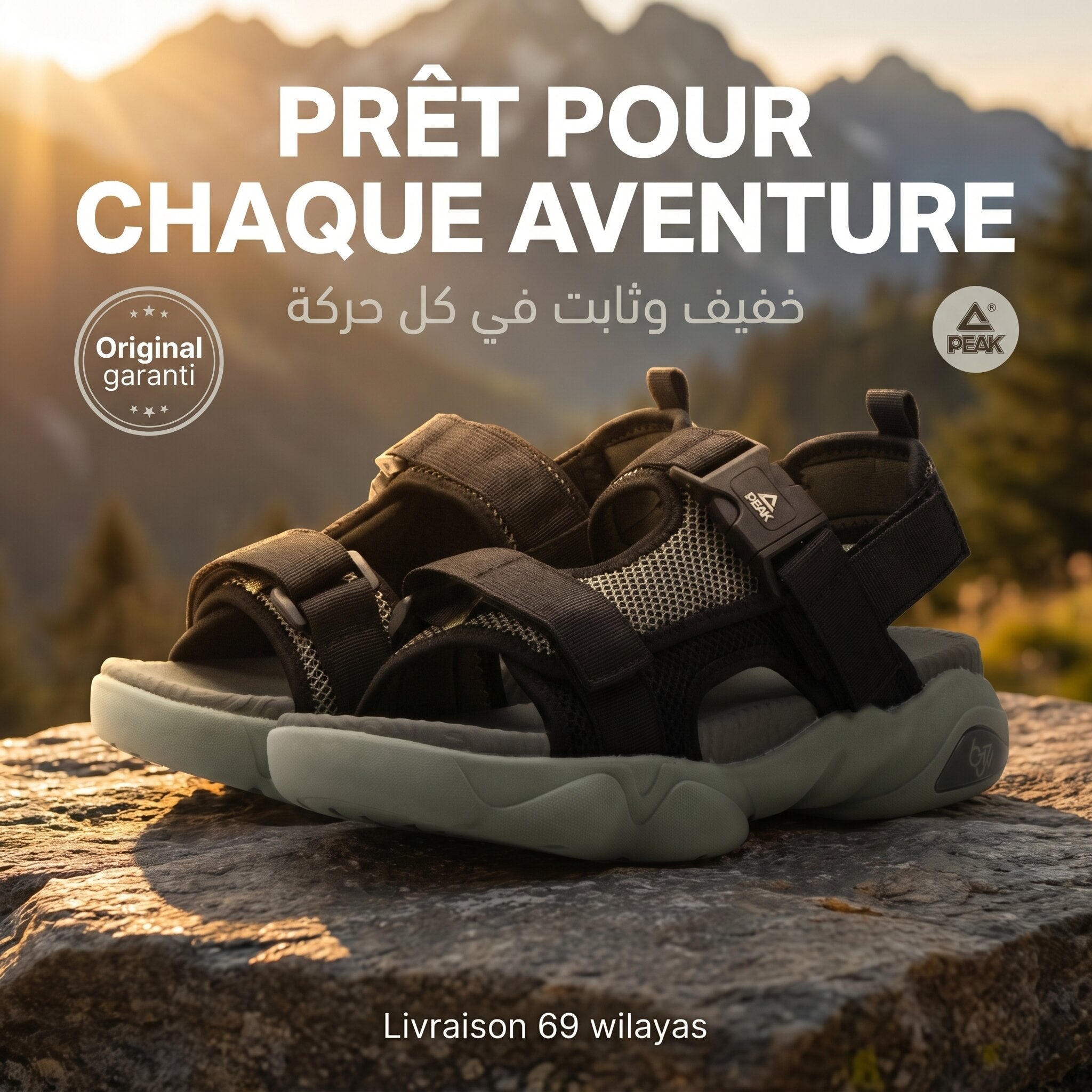 Peak Taichi Sports Sandals - ET42391L-2053