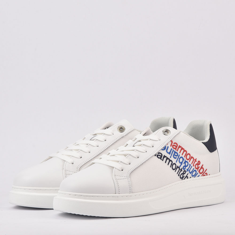 HARMONT AND BLAINE SCARPA UOMO CALF BIANCO - EFM231-031-6090