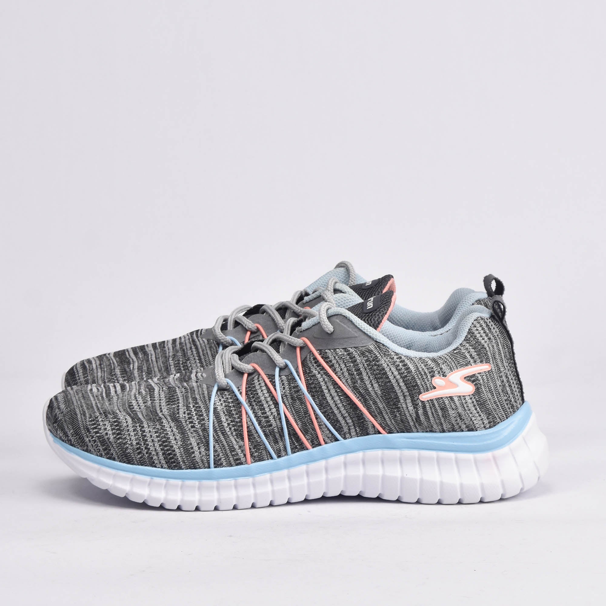 FLEX UP CINZA/SKY BLUE/SALMAO - 8619F-1162