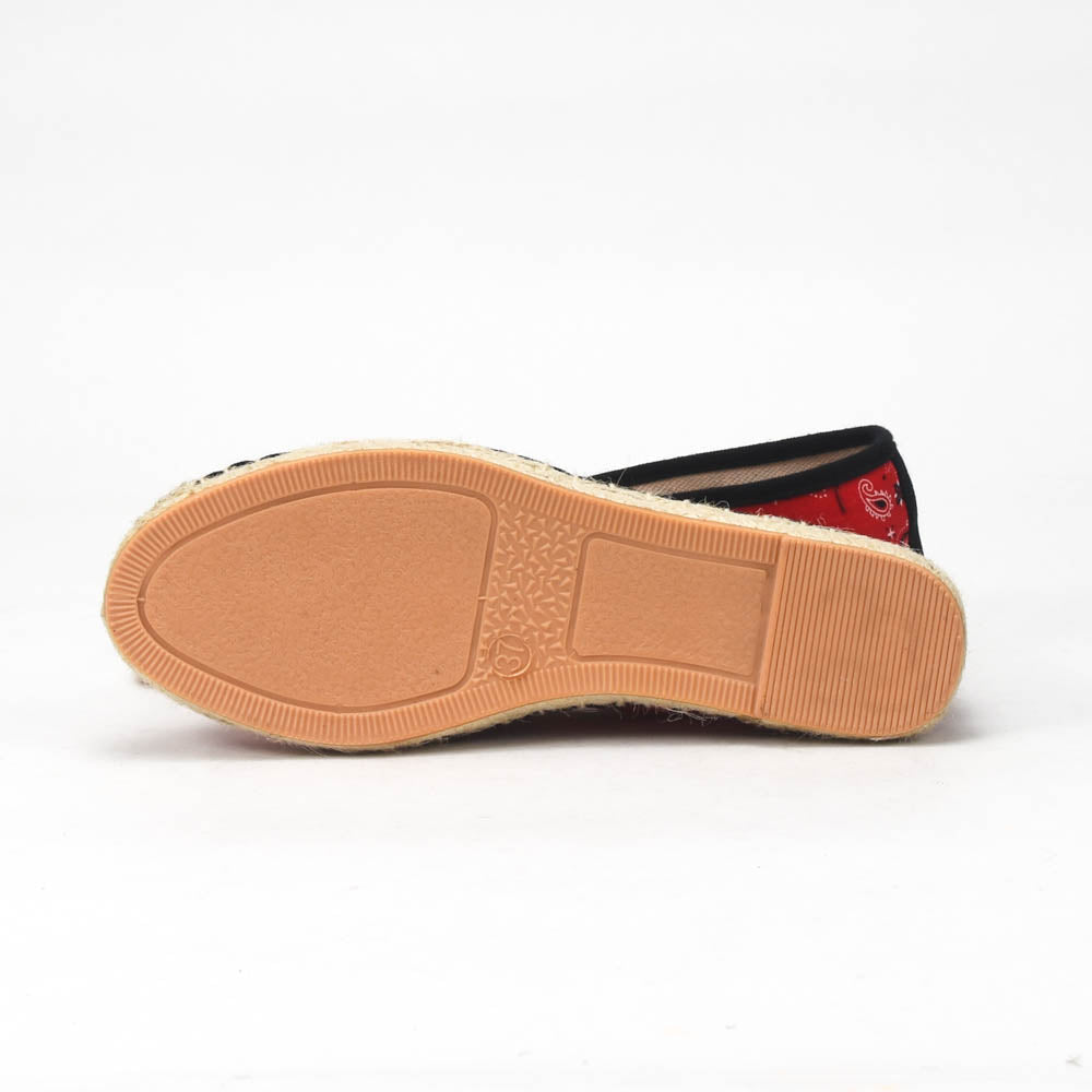 ANDRÉ ESPADRILLES FEMME HADRIANA TEXTILE ROUGE - 52357781602