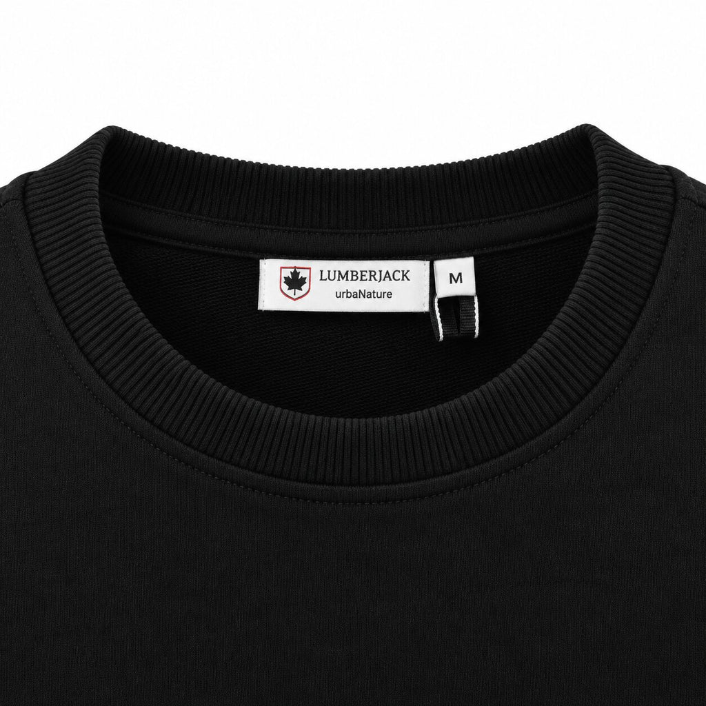 LUMBERJACK SWEAT SHIRT - LBJ-00602-BLK