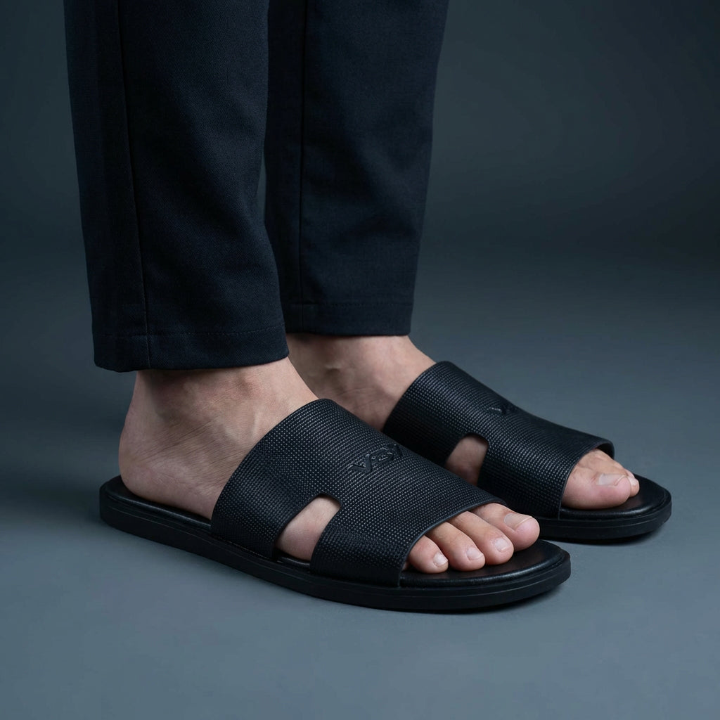 VO7 MULE SAHARA HOMME BLACK - CH-SAH-BLK