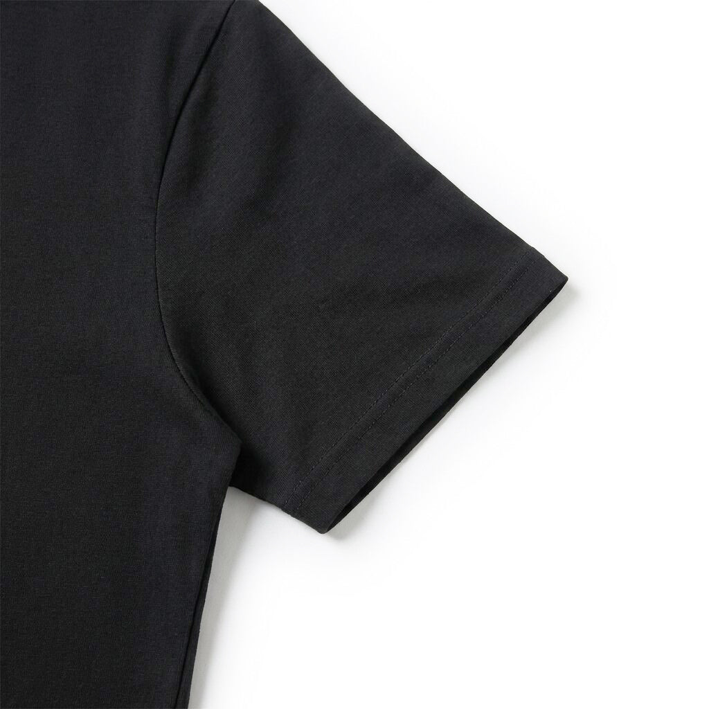 LUMBERJACK MEN TEE EST 1979 BIG LOGO BLACK - LBJ27010-DGY