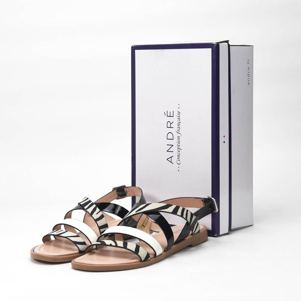 ANDRÉ SANDALES FEMME RADJAH BLANC - 52321302436