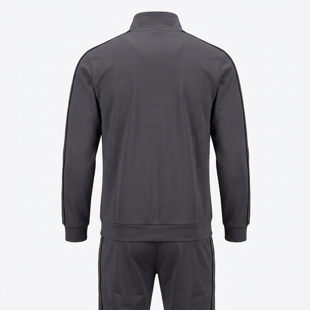 Peak Knitted Tracksuit Magnetic Grey - FW95147-009D