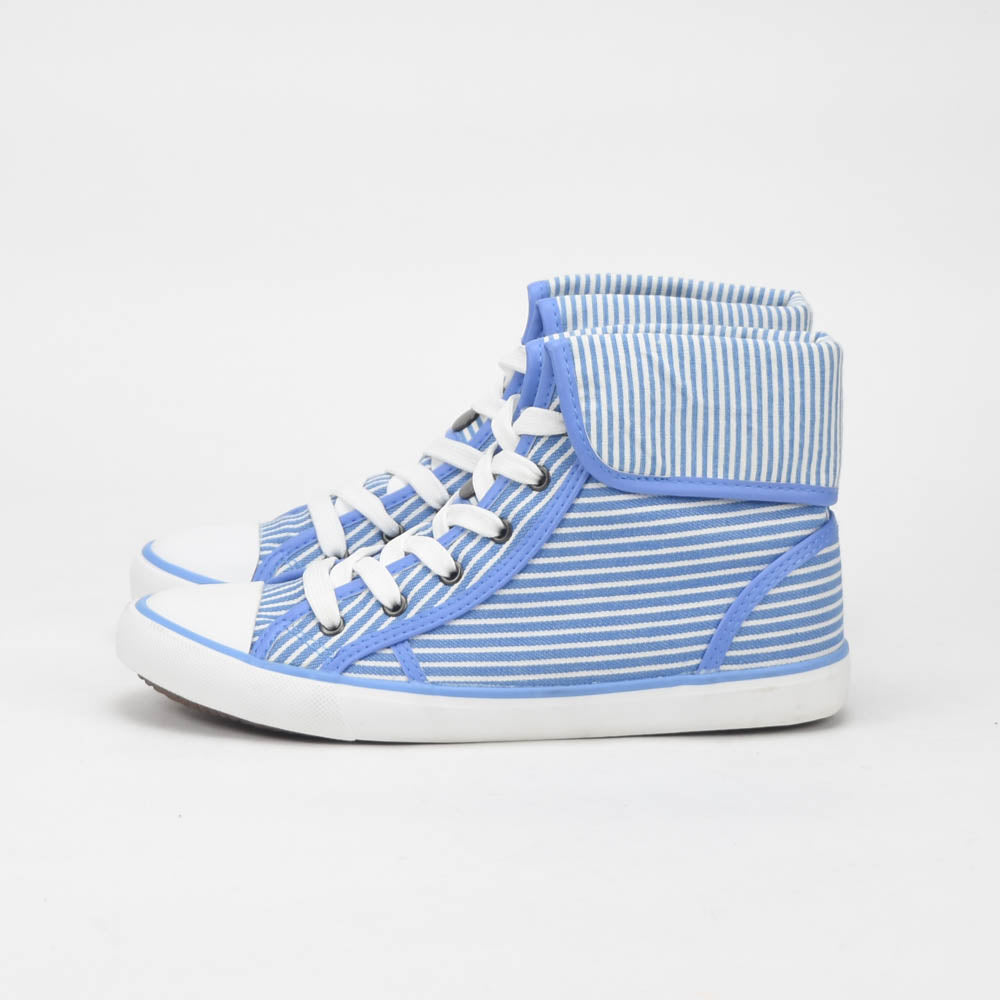 ANDRÉ BASKETS MONTANTES FEMME GIROFLE BLUE - 52149481207