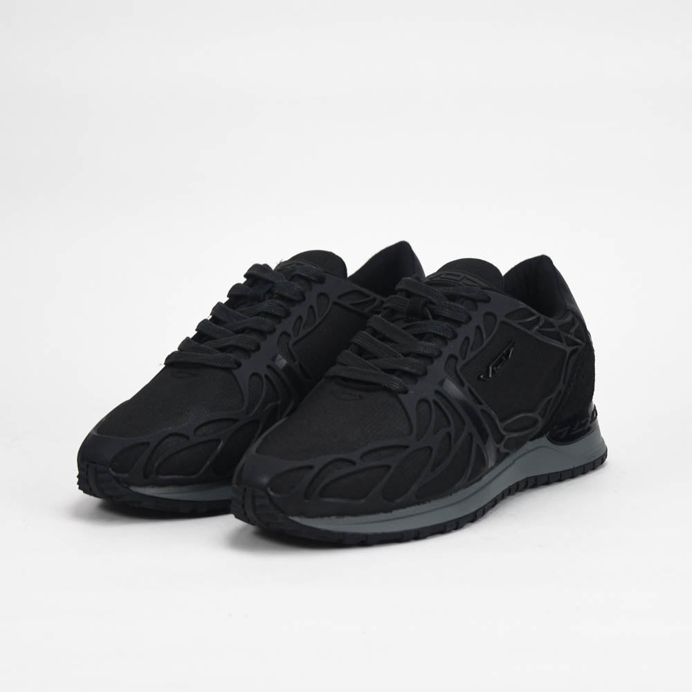 VO7 CHAUSSURE CASUAL MILAN HOMME NOIR - CH-MIL-RUB-BL