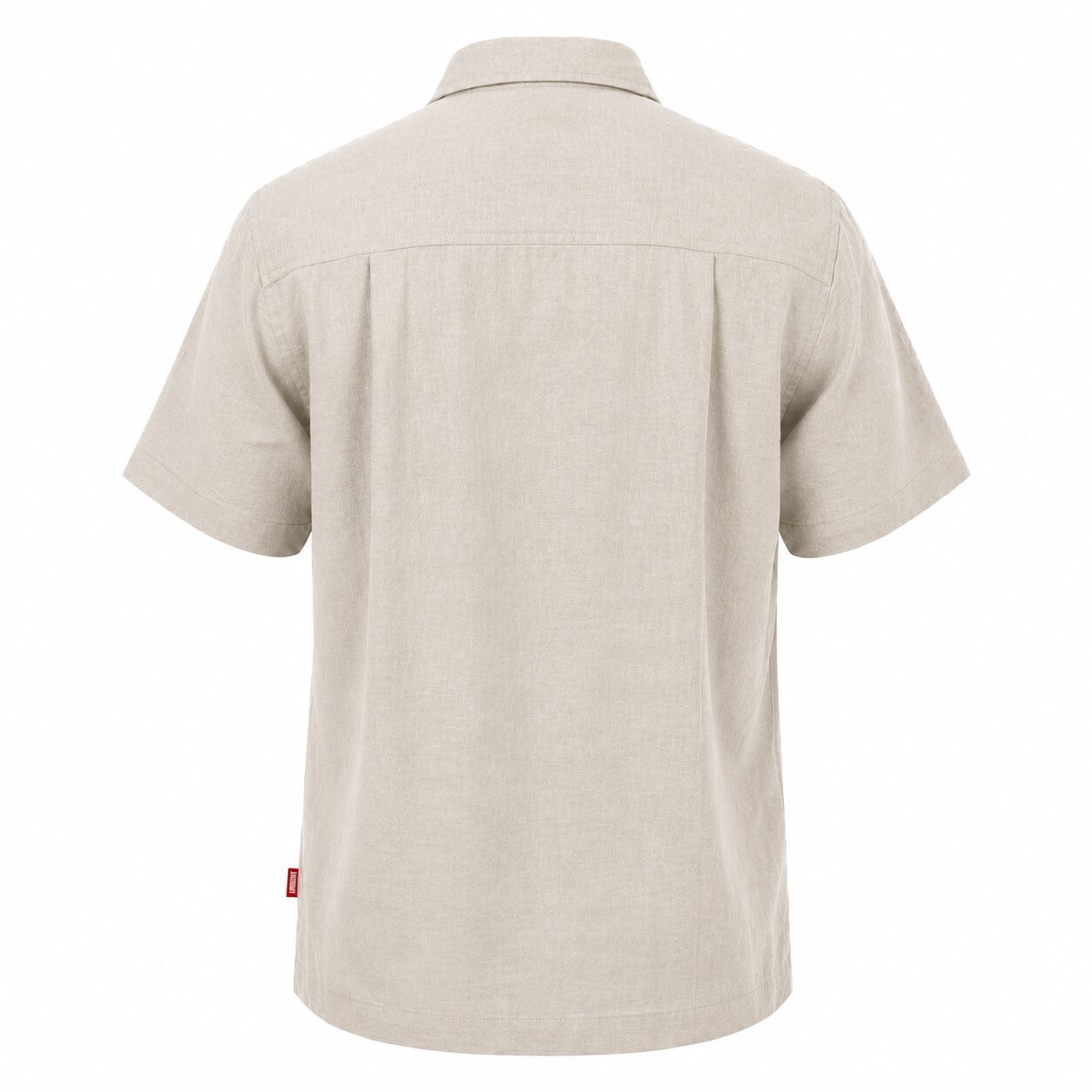 Départ Homme Chemise en Lin Beige - MZ139-G21-000740