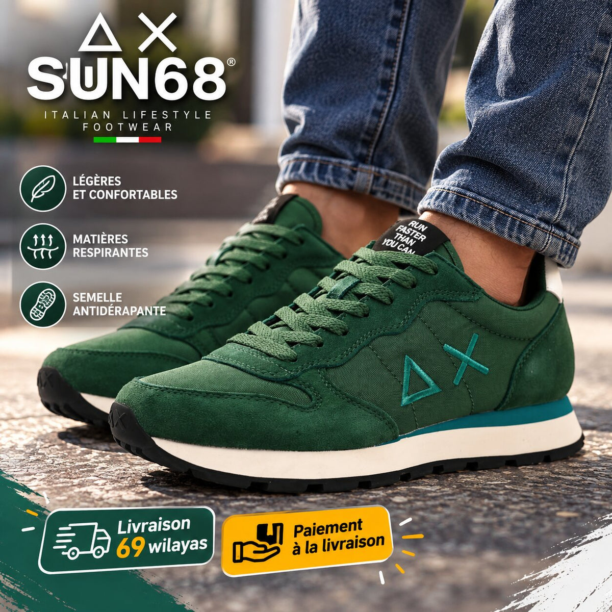 SUN68 FOOTWEAR - Z45101-37