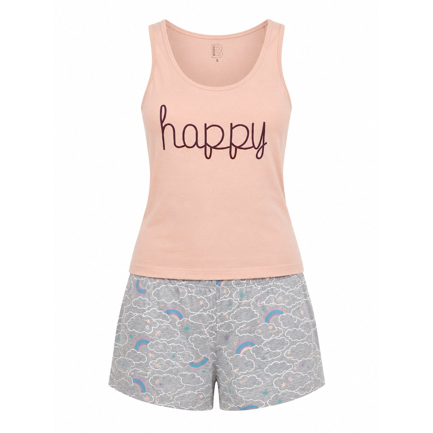 Pyjama d'Été Femme Rose - P-ROSE-C