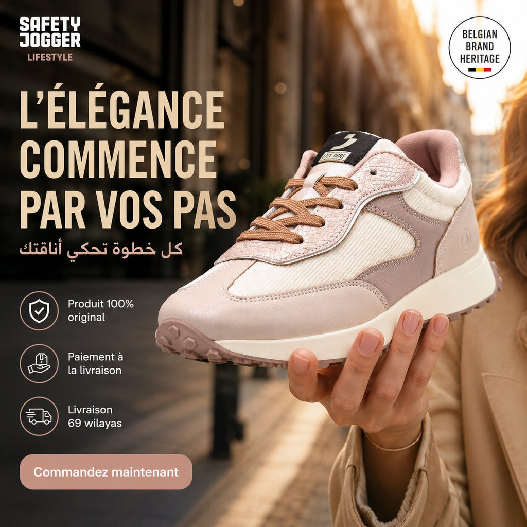 Safety Jogger Basket Femme - 603633-BEI-TAU