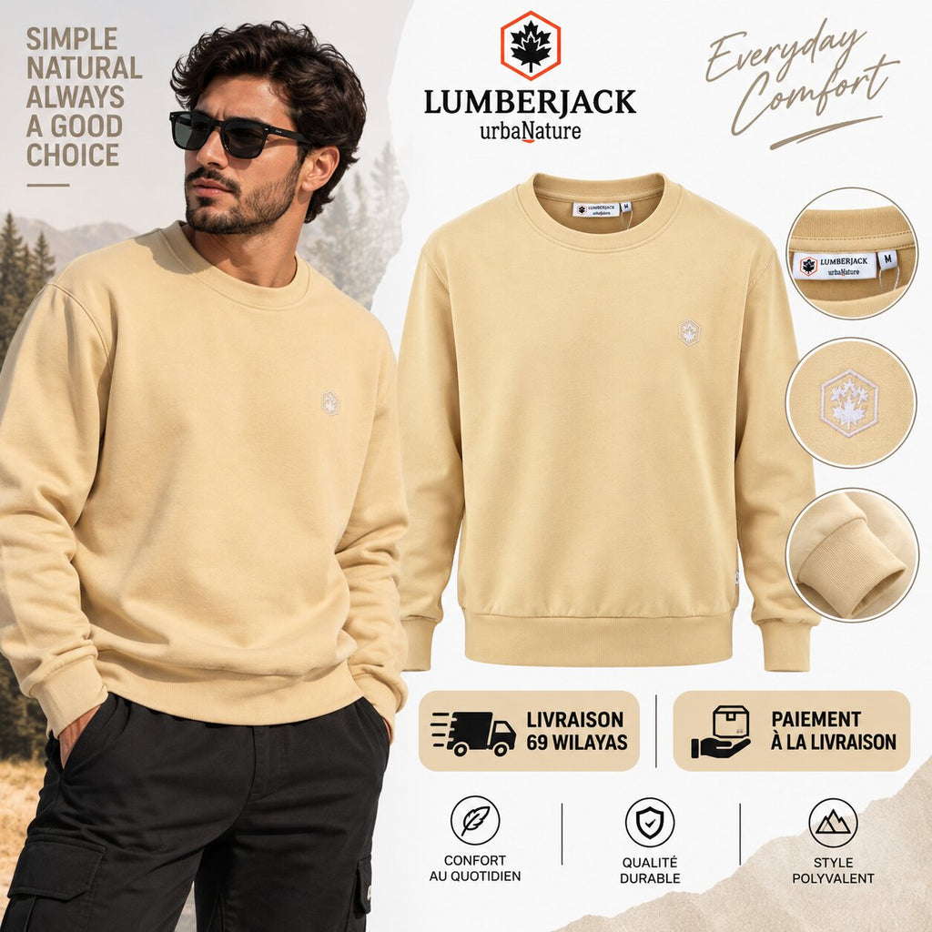 LUMBERJACK SWEAT SHIRT - LBJ-00601-KAK