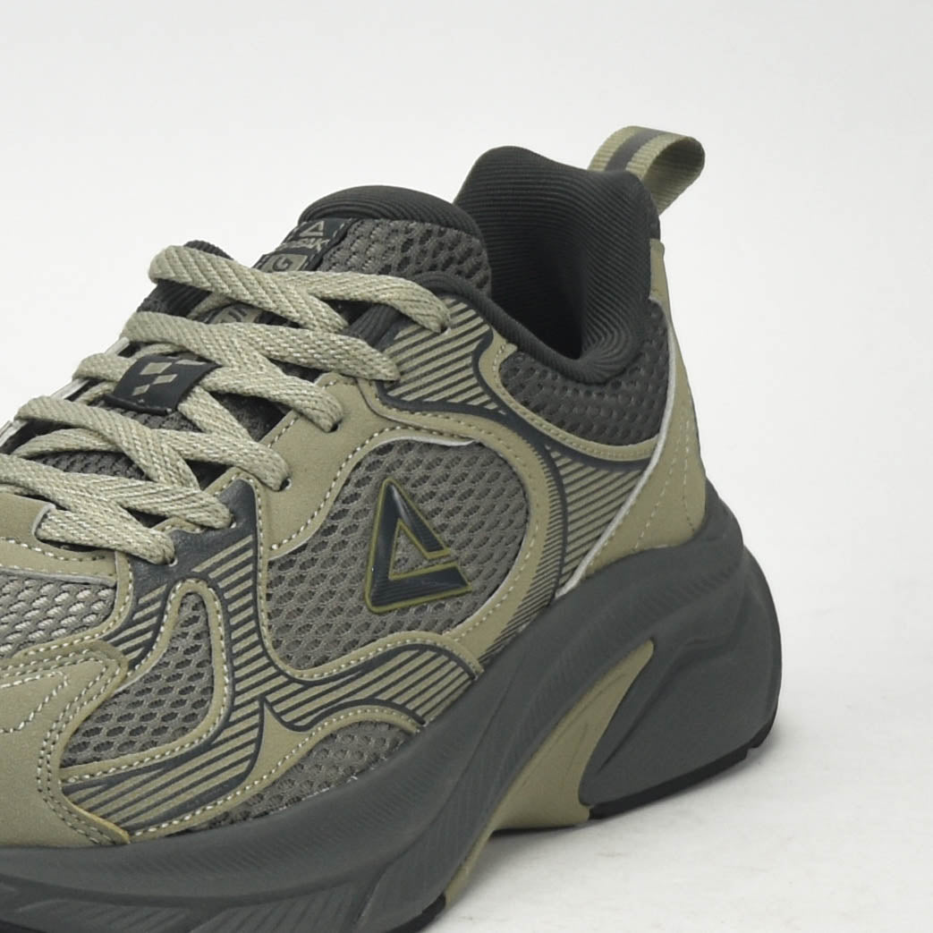 Peak Taichi Training Running Shoes Asphalt Green/Magnetic Grey - EXT54437H-N59D