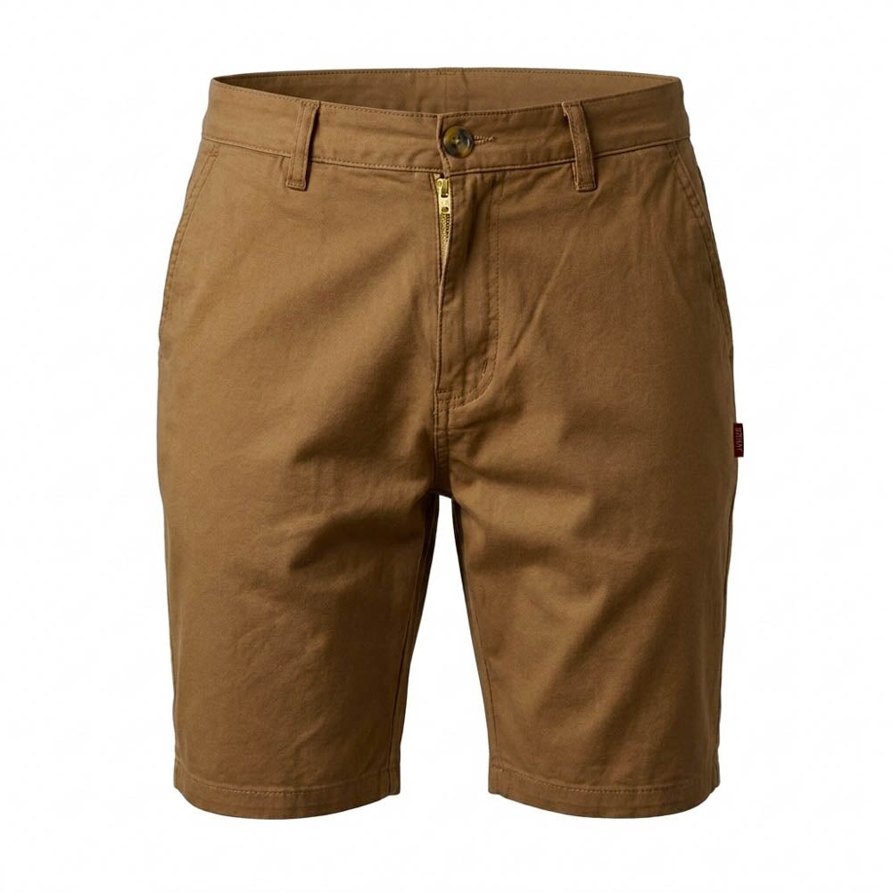 DEPART Short chino homme - G21-000175-BROWN