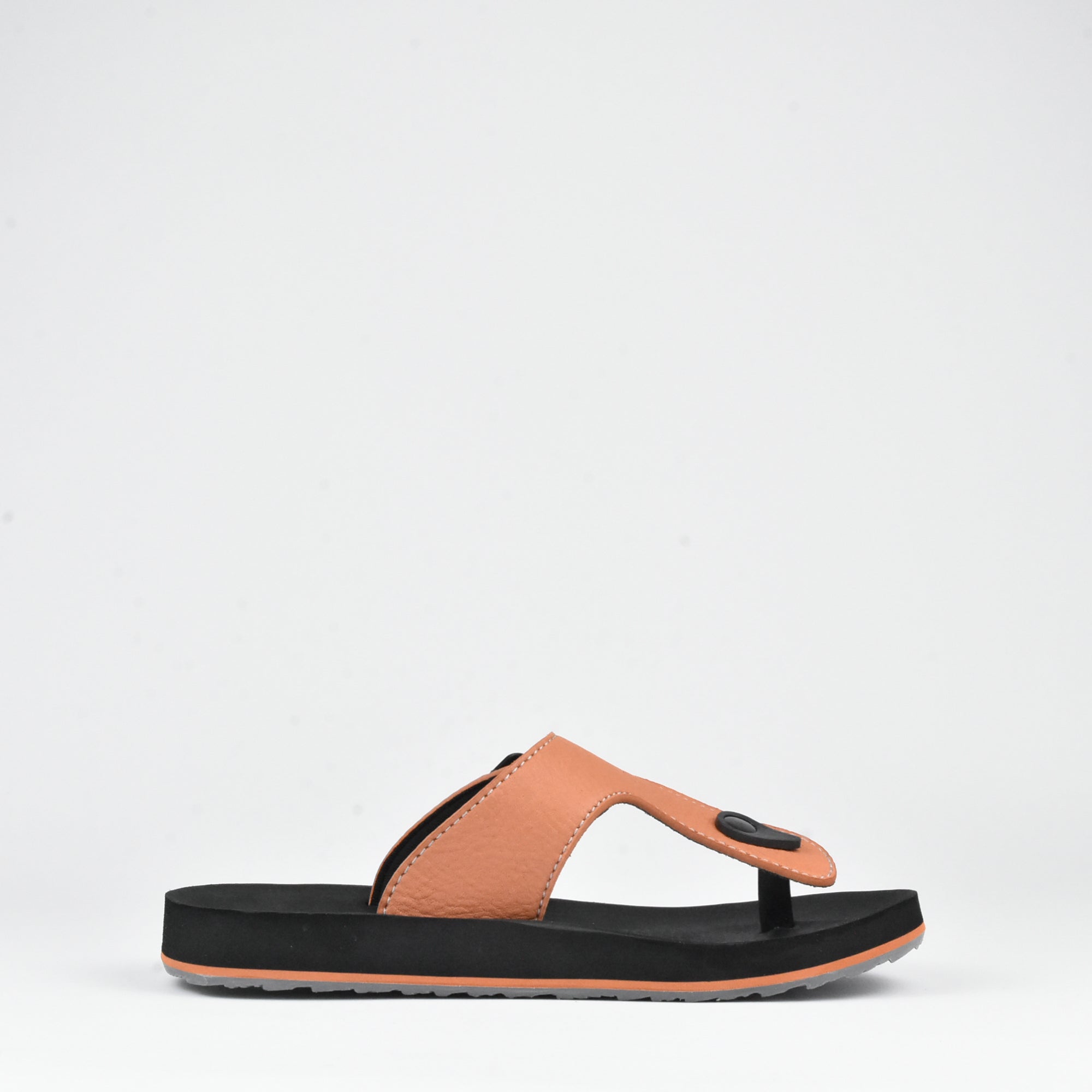 CLAQUETTE AA54M ORANGE BLACK KITO - AA54MOBLK