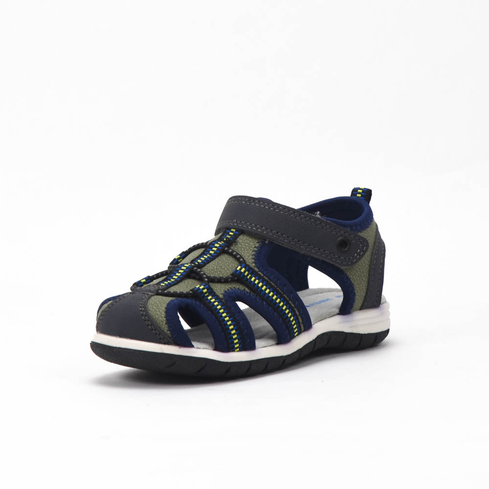 Safety Jogger Softtouch Foamfix Sandales Enfant - 610822-GRN-BLU