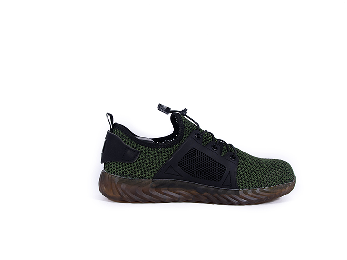 chaussures homme -stripes vert - 1554