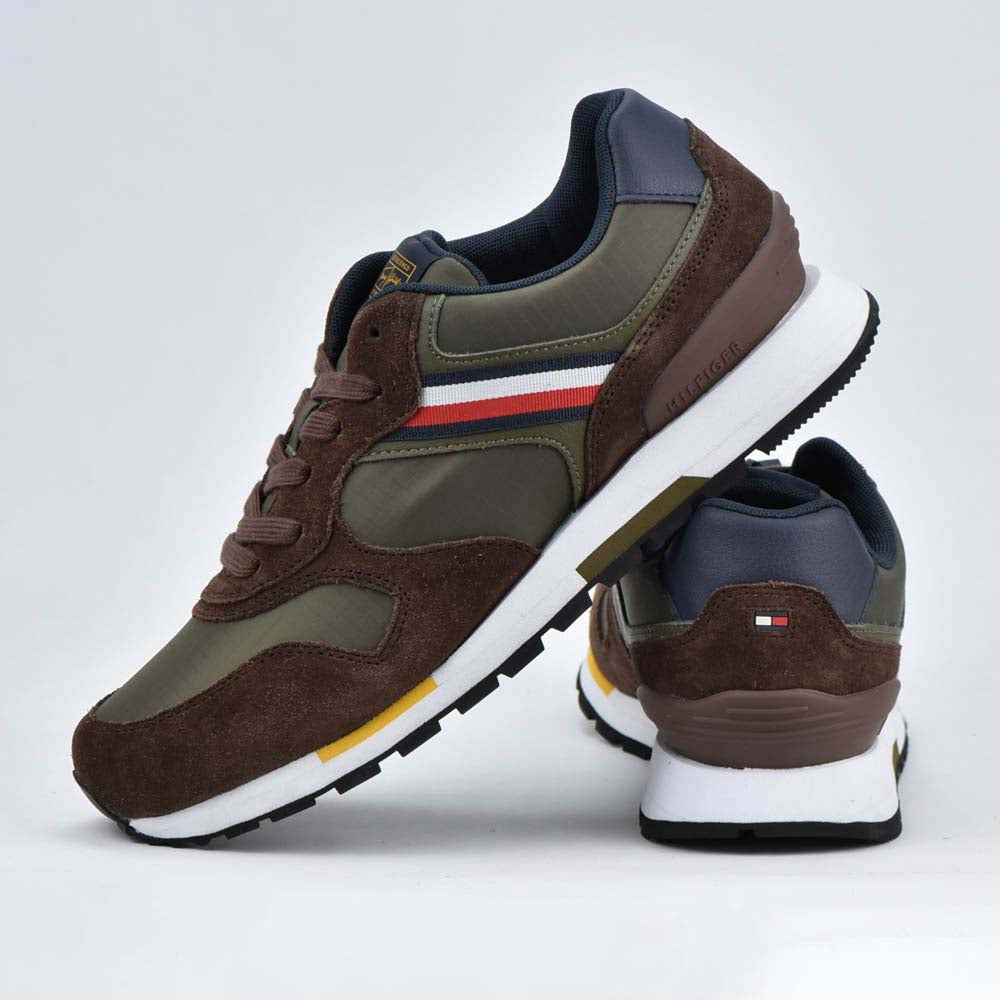TOMMY HILFIGER RETRO RUNNER MIX STRIPES - 30185