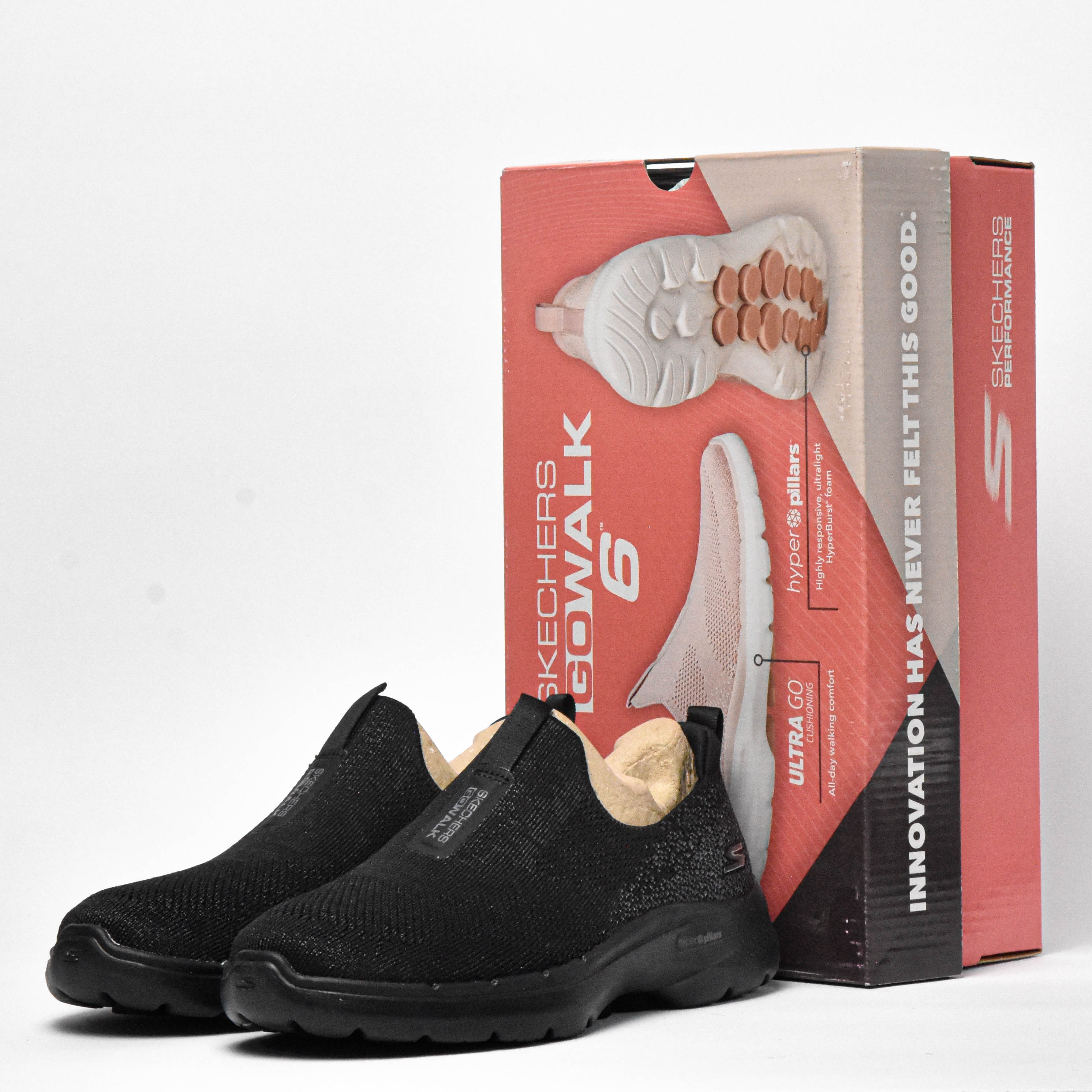 SKECHERS GO WALK 6 - 124502-BBK