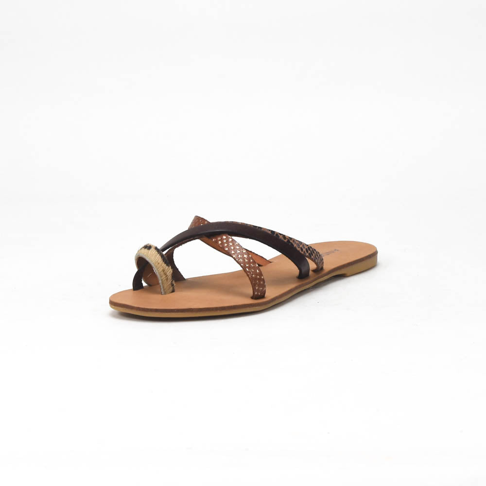 ANDRÉ MULES FEMME RYE MARRON - 52321201425
