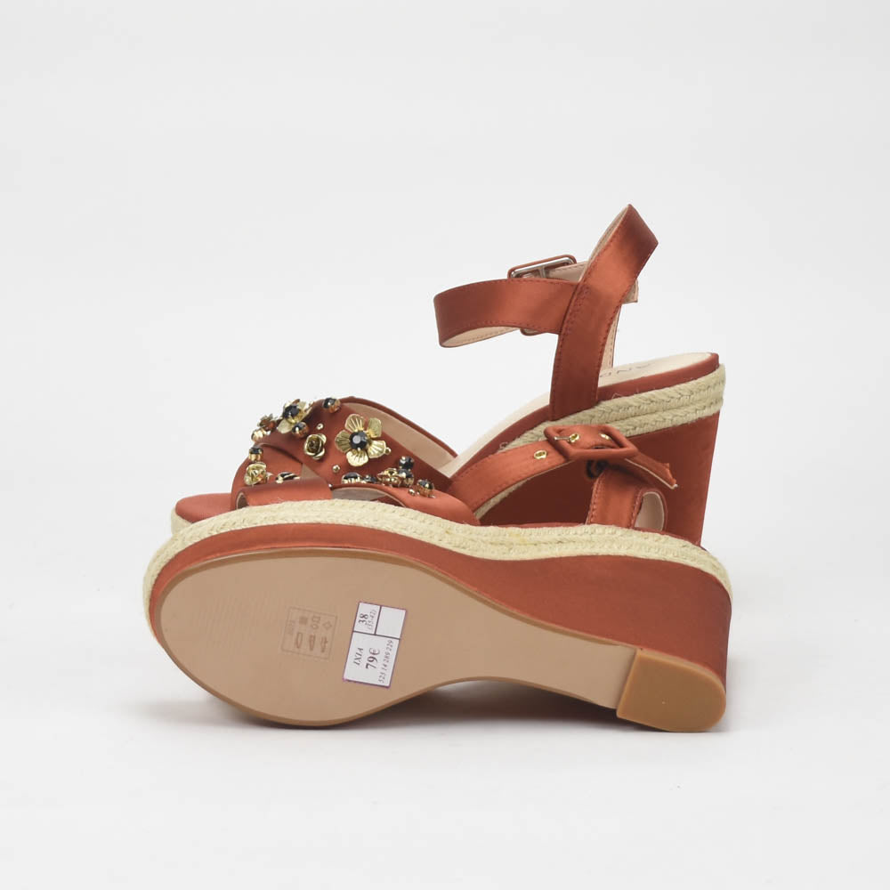 ANDRÉ SANDALES IXIA FEMME MARRON BEIGE - 52314289229