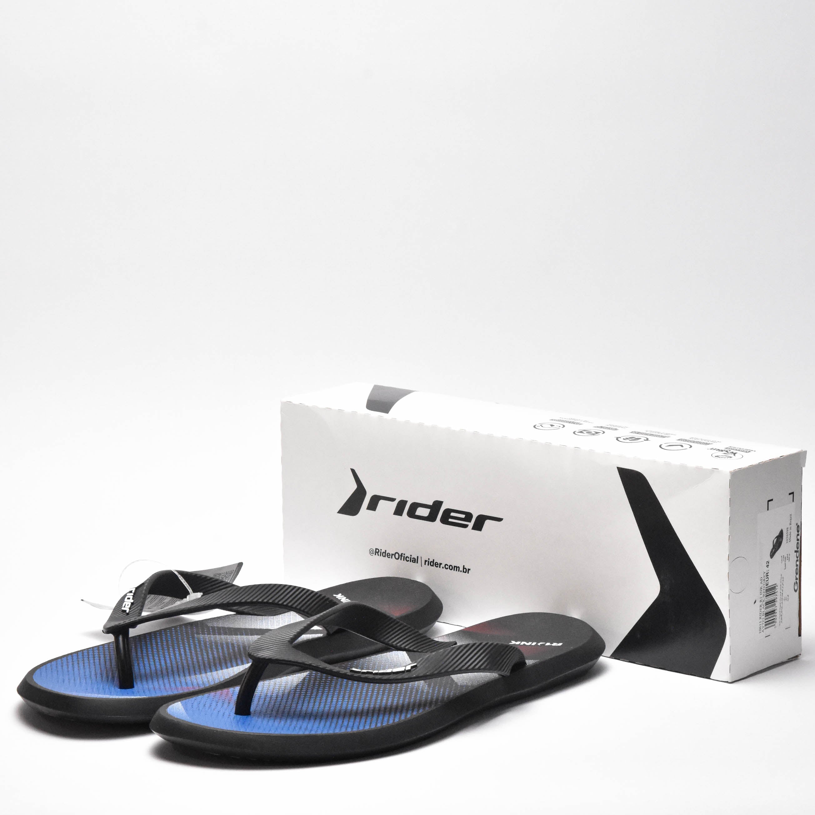 RIDER TONG HOMME PRINT BLACK - 10611-25306