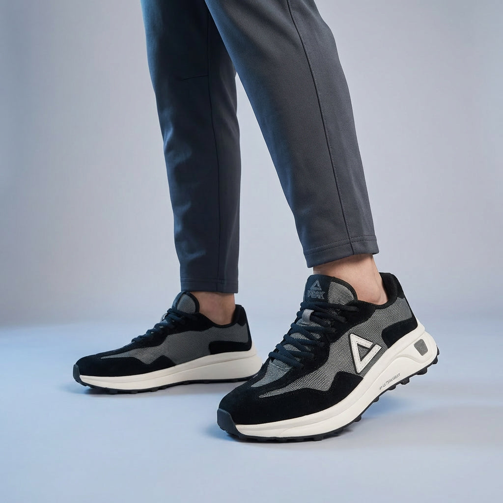 Peak Casual Shoes Paloma Grey/Black - EW49031E-4R20