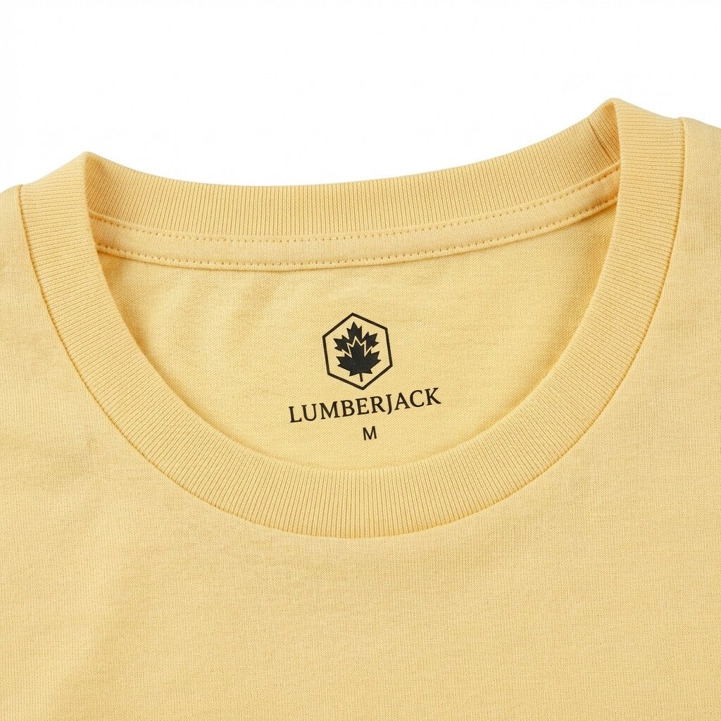 LUMBERJACK MEN TEE BIG ICONIC LOGO CAMEL - LBJ24006-LBR