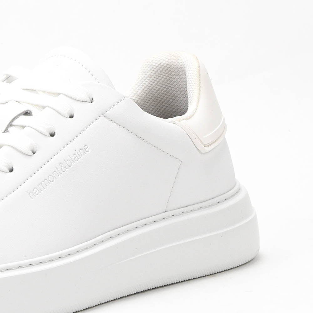 Harmont and Blaine Calf Gum Sneakers Homme - EFM252-020-AA0-A0
