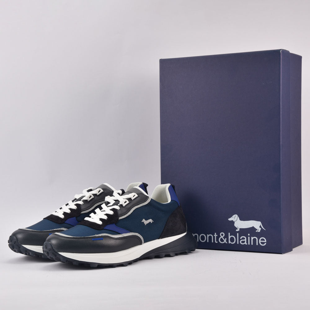 HARMONT AND BLAINE SCARPA UOMO CALF NYLON - EFM231-090-6310