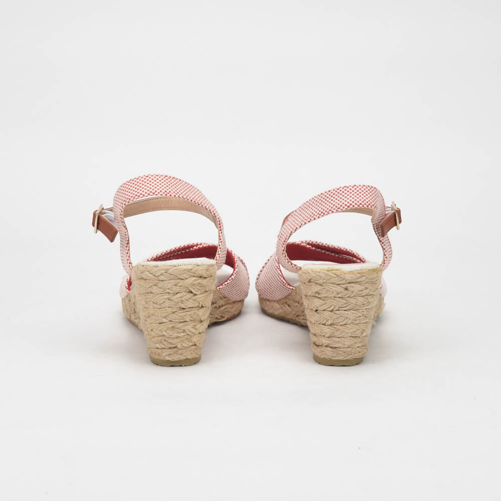 ANDRÉ SANDALES FEMME PAULETTA TEXTILE ROUGE - 52314788600