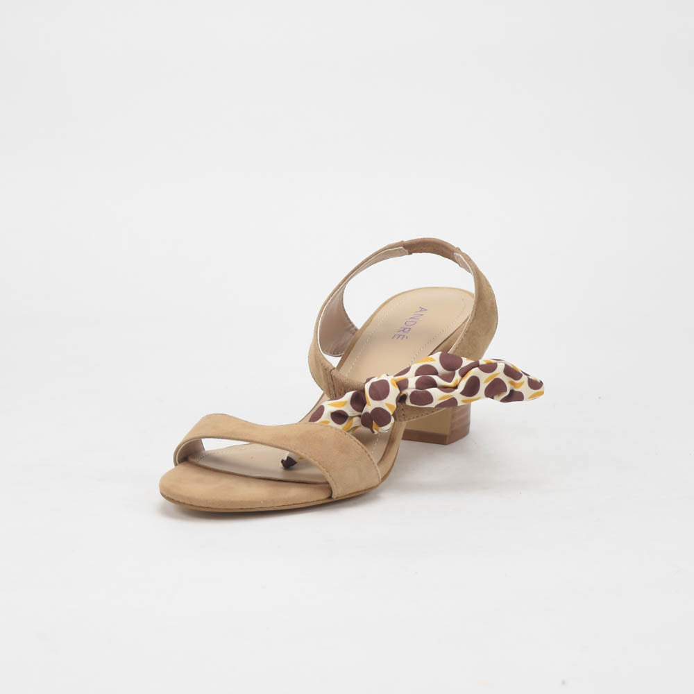 ANDRÉ SANDALES FEMME SUPENS DAIM BEIGE - 52314637450