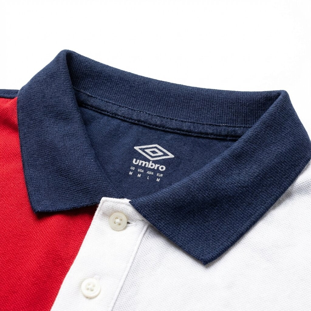 UMBRO POLOS ORIGINAL HOMME BLEU COTON - UAA241M012-002