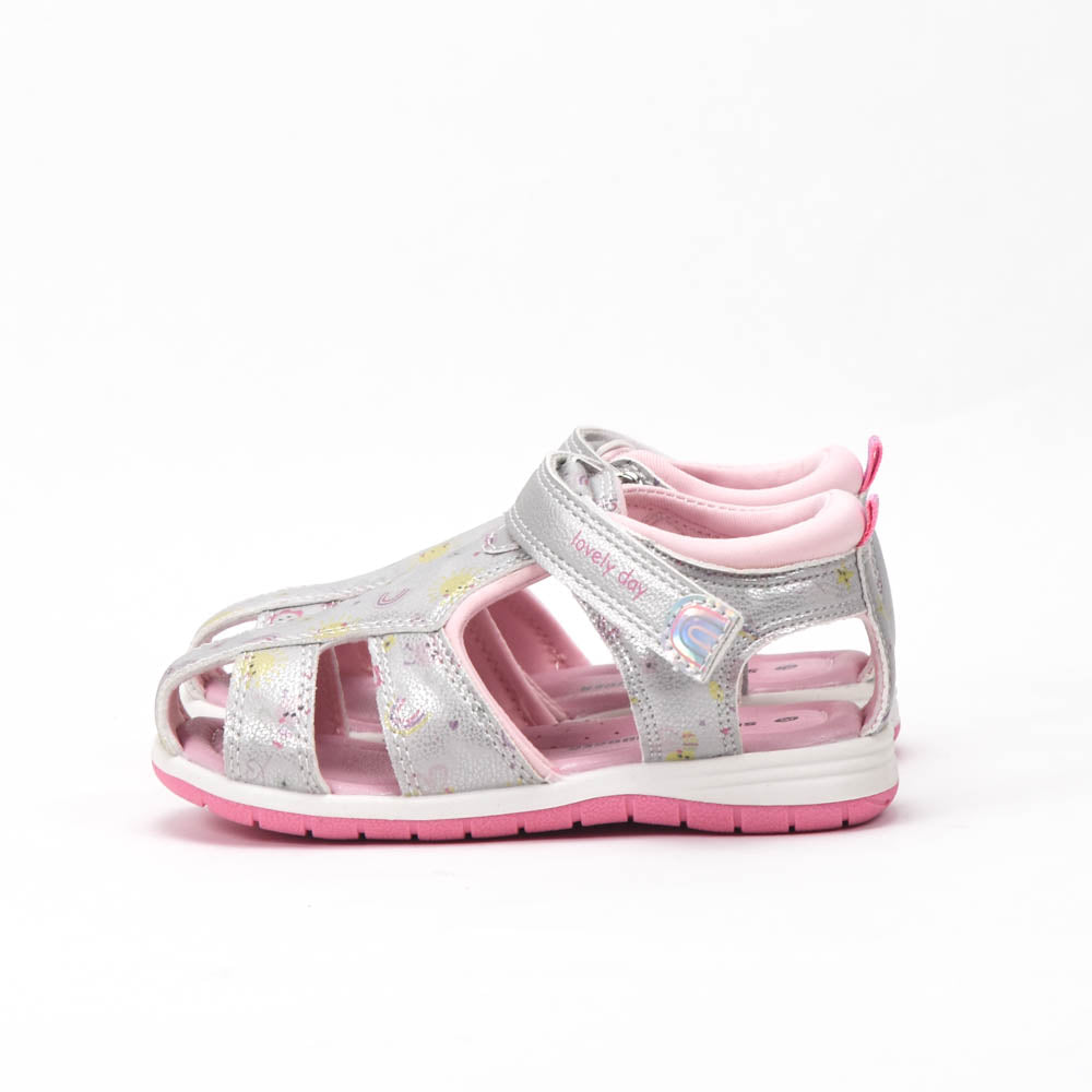 Safety Jogger Sandales Anatomiques Argent Enfant - 607701-SIL-PNK