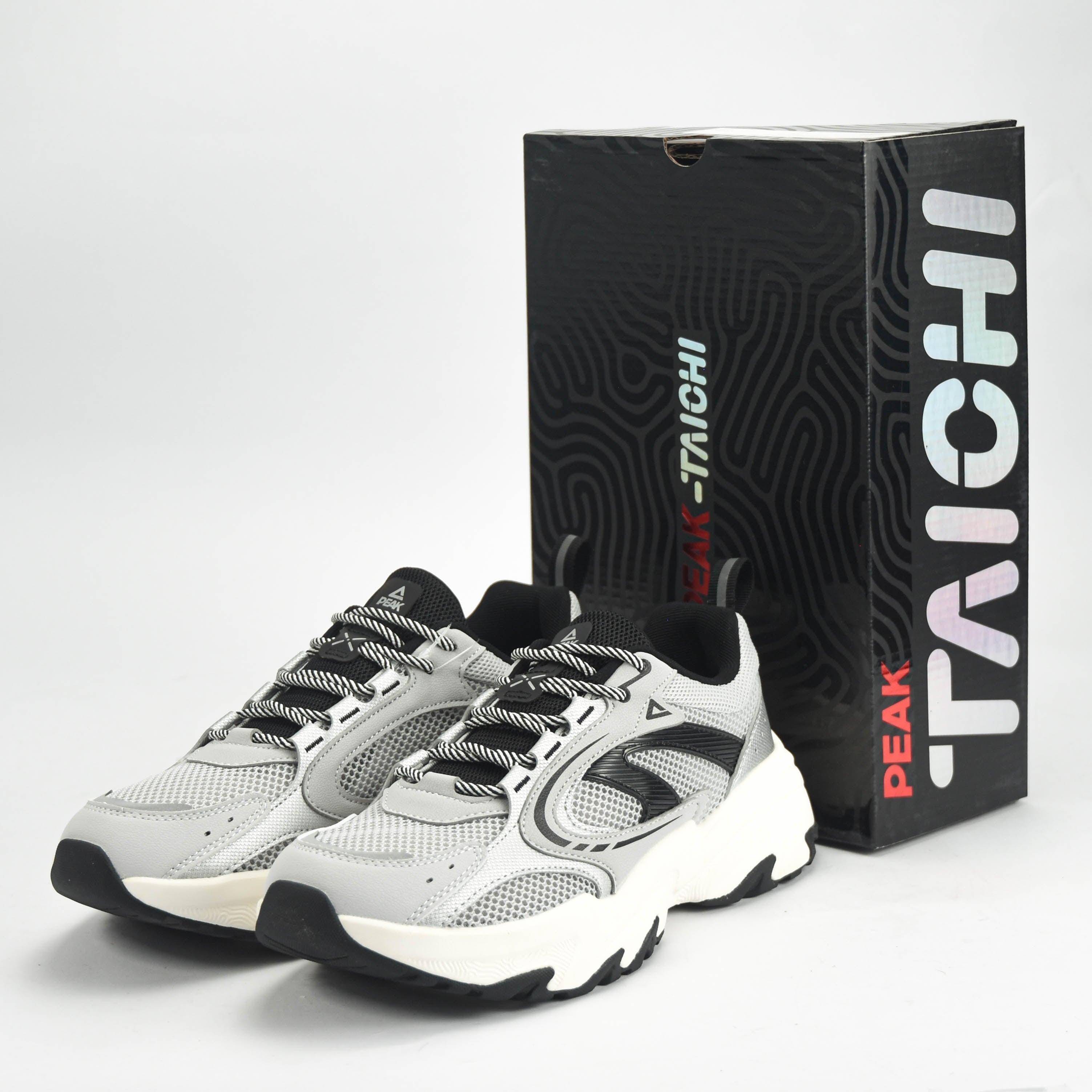 Peak Sports Shoes Grey - EXT52477E-D037