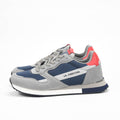 La Martina Low Top Leather Sneakers Grey - LFM252.040.A70.BG